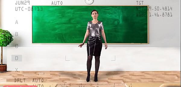  Undress the teacher with X-Ray Glasses — VR by Jeny Smith